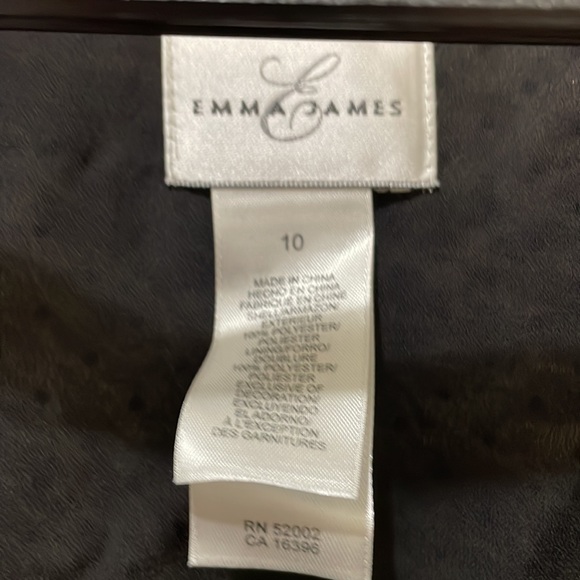 Emma James leopard print blouse (sz 10) - Picture 2 of 12